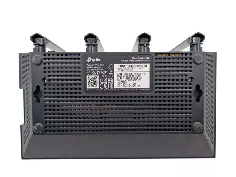 RUTER TP LINK ARCHER C6U AC1200 DUAL-BAND