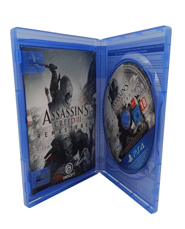 ASSASSIN'S CREED 3  REMASTER PS4