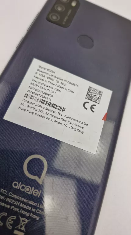 TELEFON ALCATEL 1 S 6025H 3/32GB - USZKODZONY GŁOŚNIK