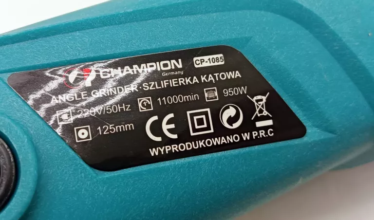 SZLIFIERKA CHAMPION GERMANY CP-116 PUDEŁKO