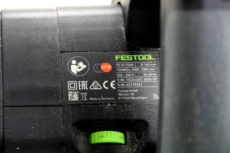ZAGŁĘBIARKA FESTOOL TS 55