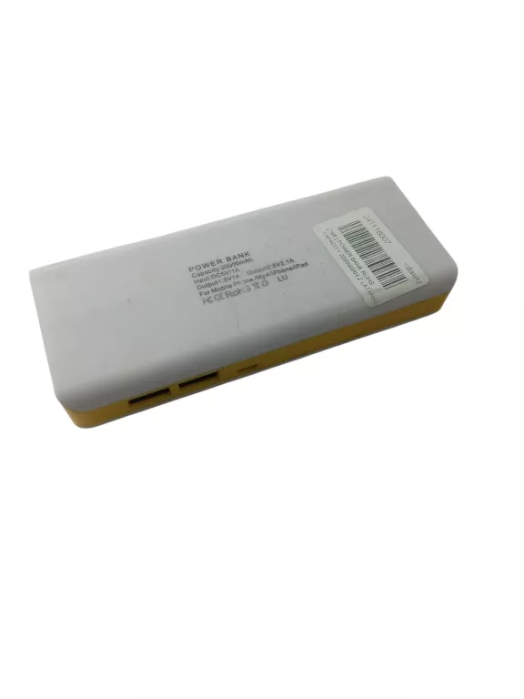 POWER BANK ROHS CAPACITY 20000MAH Z LATARKĄ