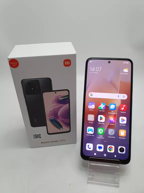 SMARTFON XIAOMI REDMI NOTE 12S 8 GB / 256 GB + PUDEŁKO