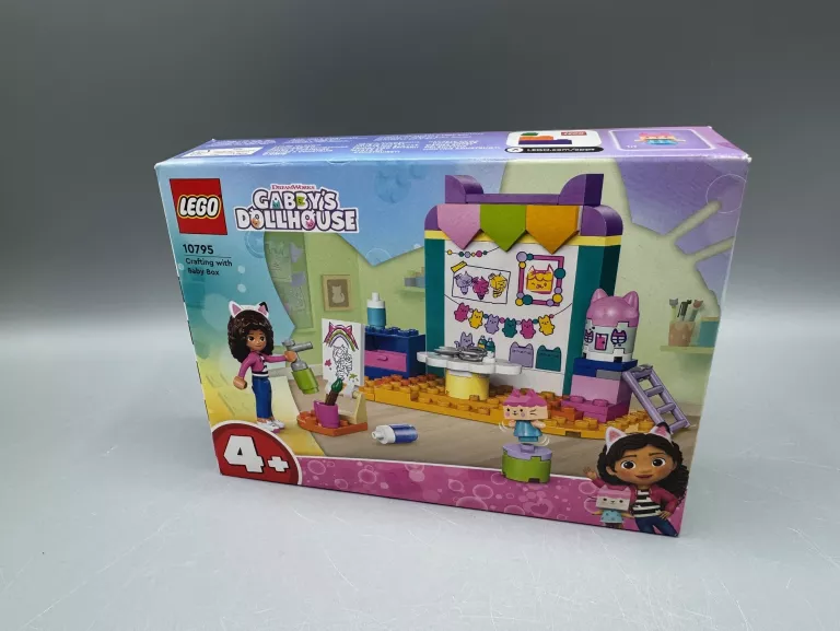 LEGO KOCI DOMEK GABI 10795 PRACE RĘCZNE Z TEKTURZĄTKIEM