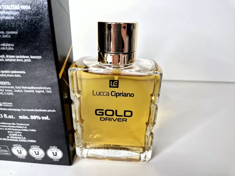 PERFUMY LUCCA CIPRIANO GOLD DRIVER 100 ML