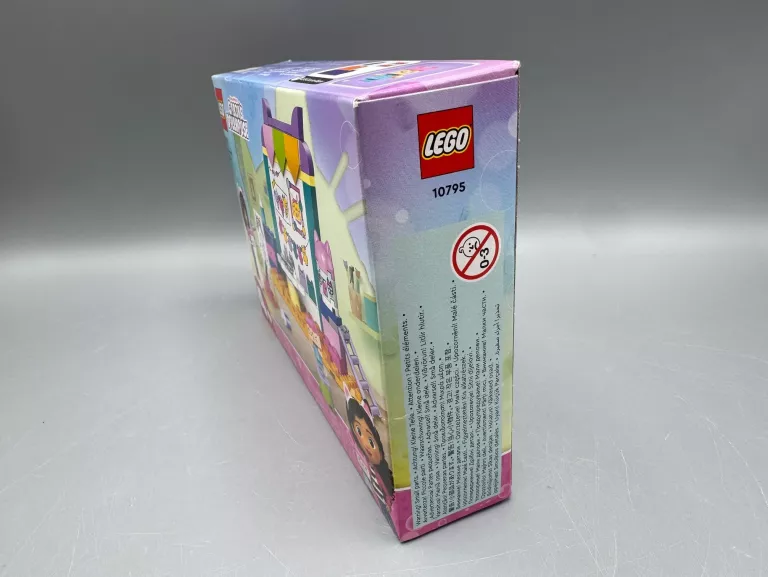 LEGO KOCI DOMEK GABI 10795 PRACE RĘCZNE Z TEKTURZĄTKIEM