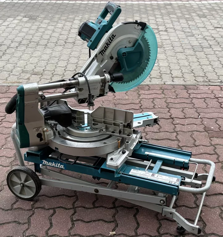 UKOŚNICA Z POSUWEM 305MM MAKITA LS1219L + MOBILNY STÓŁ 2022 ROK ŁADNA!