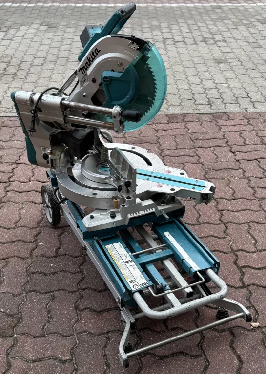 UKOŚNICA Z POSUWEM 305MM MAKITA LS1219L + MOBILNY STÓŁ 2022 ROK ŁADNA!