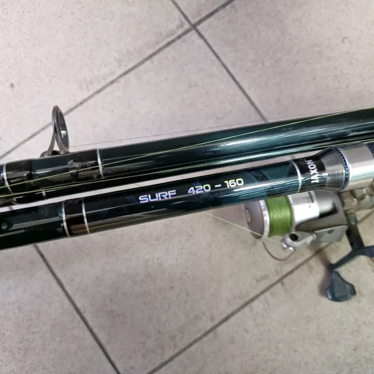 WĘDKA JAXON CHARISMA SURF 4,20M KOŁOWROTEK CORTEC 50 3P