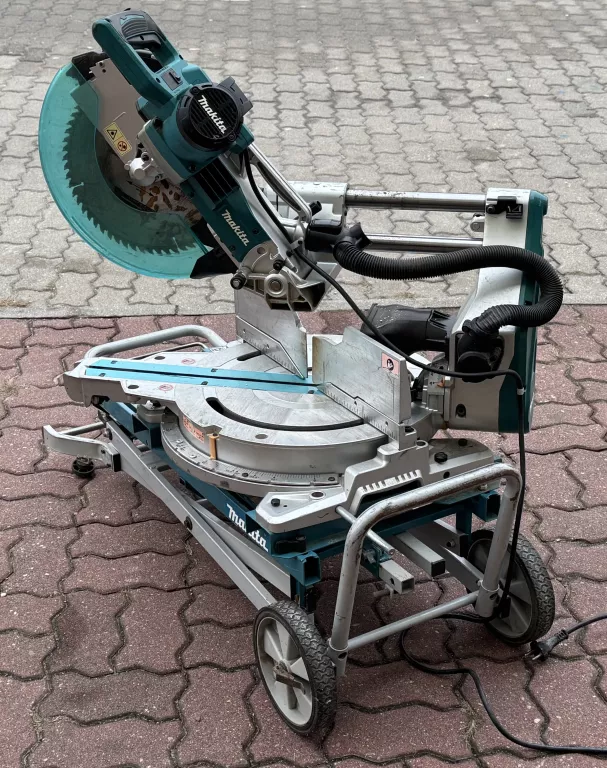 UKOŚNICA Z POSUWEM 305MM MAKITA LS1219L + MOBILNY STÓŁ 2022 ROK ŁADNA!