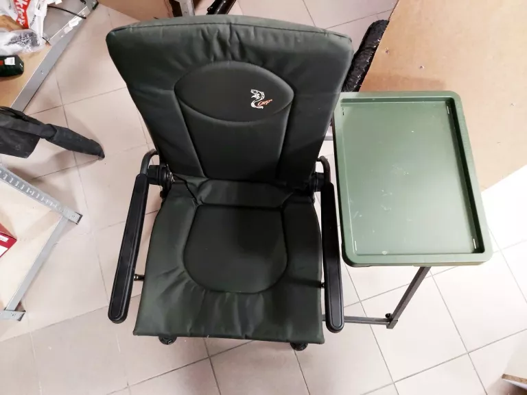 FOTEL KARPIOWY ELEKTROSTATYK F5R STP + TACKA