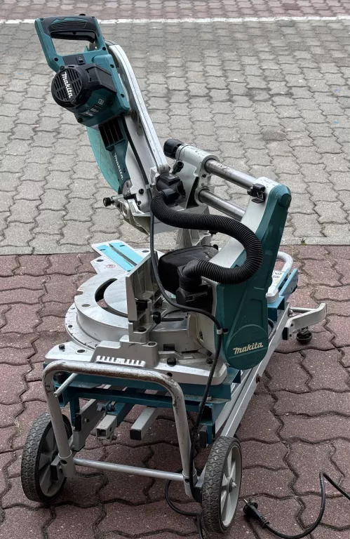 UKOŚNICA Z POSUWEM 305MM MAKITA LS1219L + MOBILNY STÓŁ 2022 ROK ŁADNA!