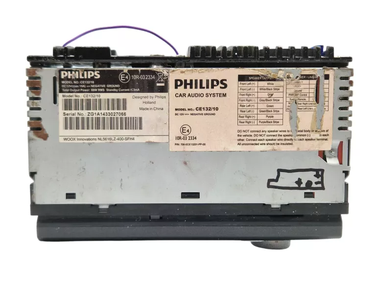 RADIO SAMOCHODOWE PHILIPS CE132/10 FM/USB/SD