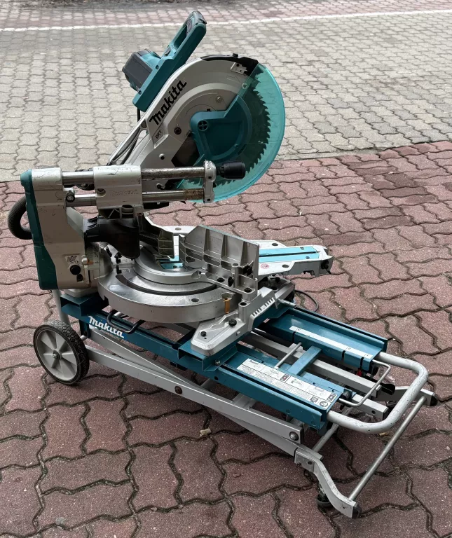 UKOŚNICA Z POSUWEM 305MM MAKITA LS1219L + MOBILNY STÓŁ 2022 ROK ŁADNA!