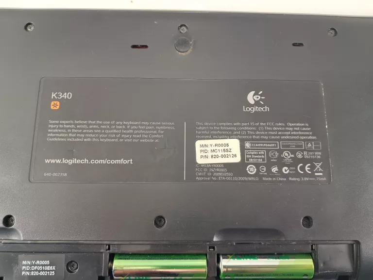 KLAWIATURA BEZPRZEWODOWA LOGITECH K340
