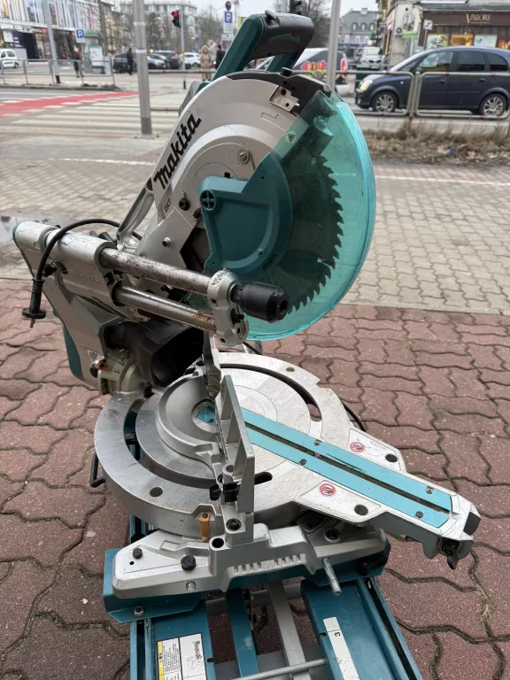 UKOŚNICA Z POSUWEM 305MM MAKITA LS1219L + MOBILNY STÓŁ 2022 ROK ŁADNA!