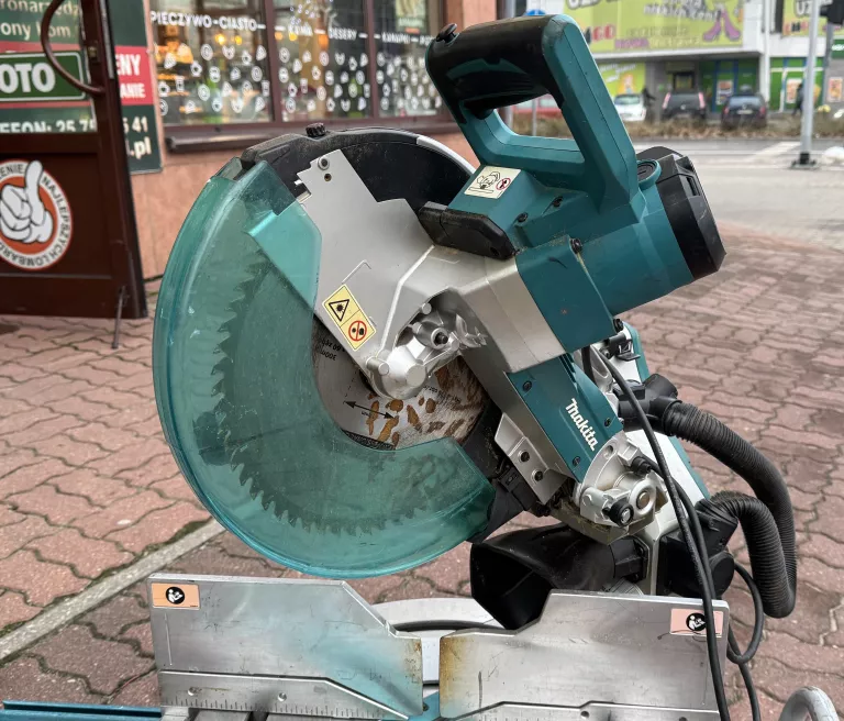 UKOŚNICA Z POSUWEM 305MM MAKITA LS1219L + MOBILNY STÓŁ 2022 ROK ŁADNA!