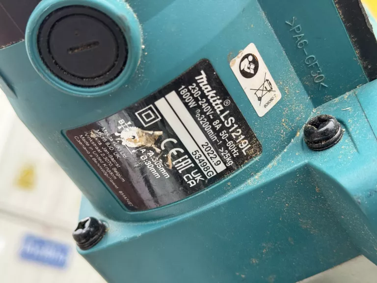 UKOŚNICA Z POSUWEM 305MM MAKITA LS1219L + MOBILNY STÓŁ 2022 ROK ŁADNA!