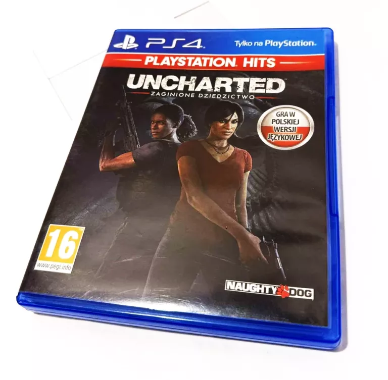 UNCHARTED ZAGINIONE DZIEDZICTWO PS4