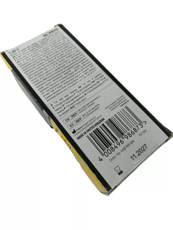 BATERIA DO APARATÓW SŁUCHOWYCH RAYOVAC 10 24 SZT.