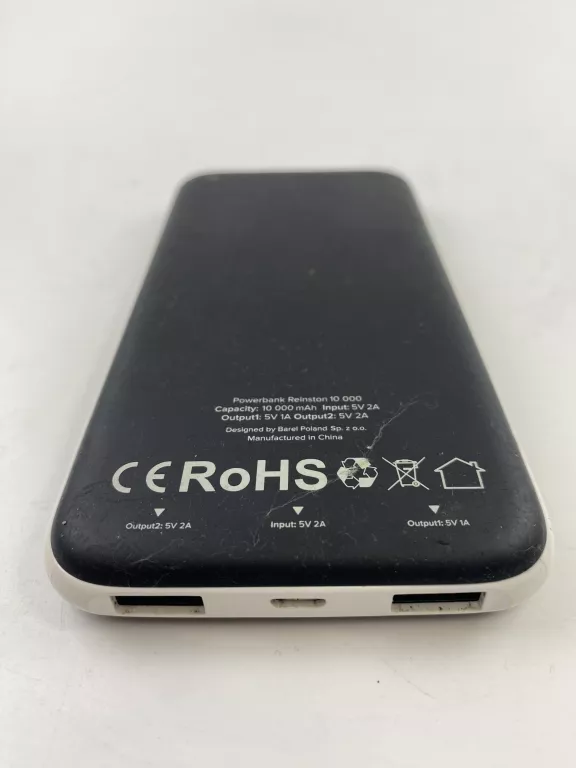 POWERBANK REINSTON 10000 MAH CZARNY