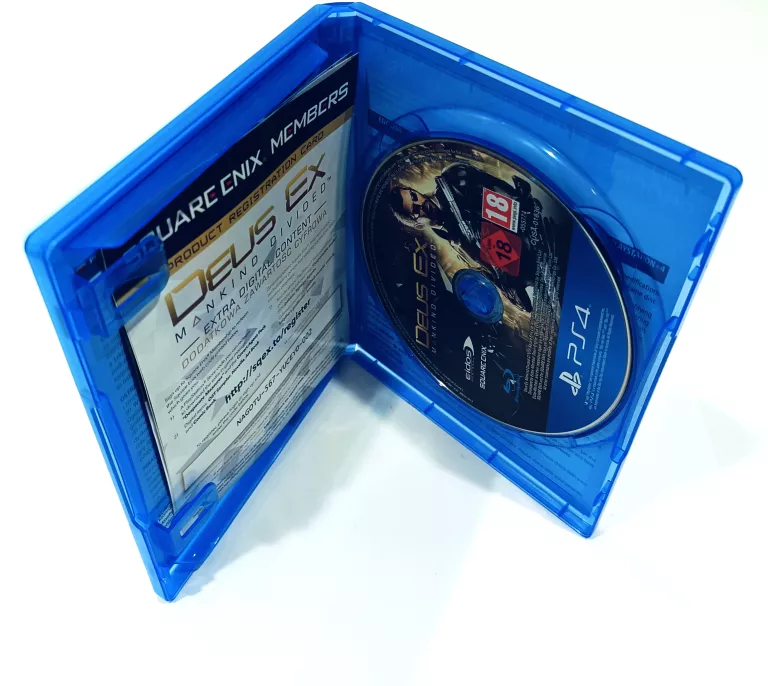 GRA NA PS4 DEUS EX MANKIND DIVIDED ROZŁAM LUDZKOŚCI