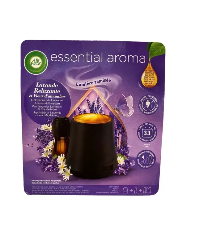 AROMATYZER AIR WICK ESSENTIAL AROMA LAWENDA I KWIAT MIGDAŁOWCA