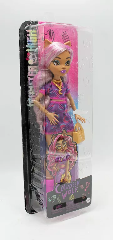 LALKA MATTEL MONSTER HIGH CLAWDEEN WOLF HKY75 30 CM