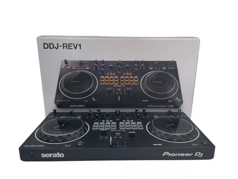 KONTROLER DJ PIONEER DDJ-REV1 CZARNY KOMPLET!