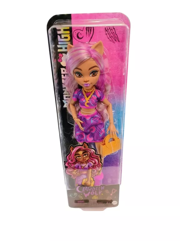 LALKA MATTEL MONSTER HIGH CLAWDEEN WOLF HKY75 30 CM