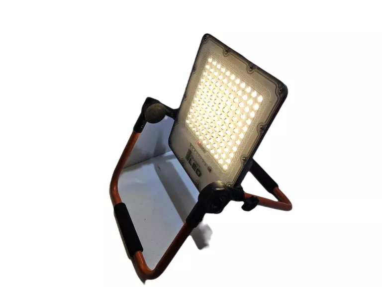 HALOGEN LED NAŚWIETLACZ AKUMULATOROWY BUDOWLANY 100W