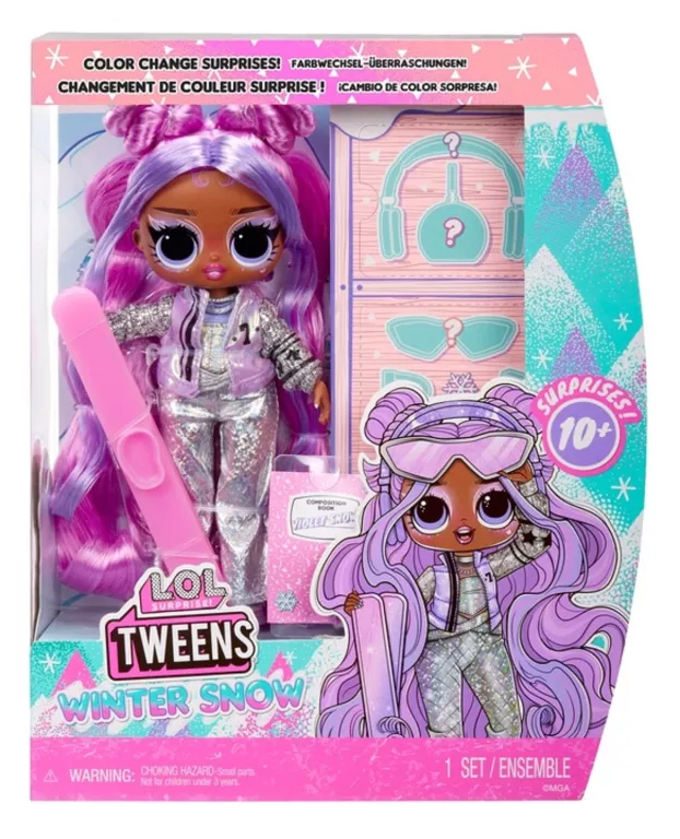 L.O.L. SURPRISE! WINTER TWEENS LALKA - VIOLET SNOW