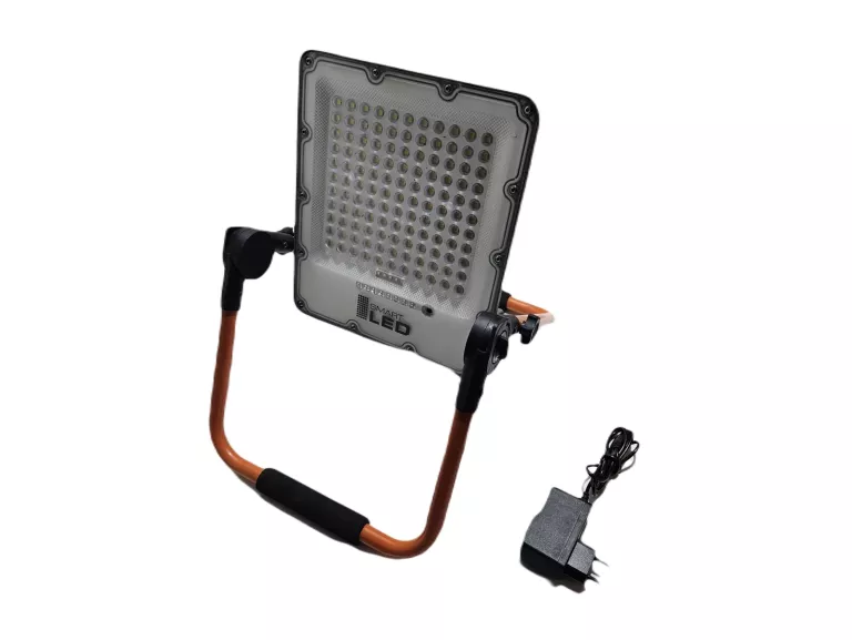 HALOGEN LED NAŚWIETLACZ AKUMULATOROWY BUDOWLANY 100W