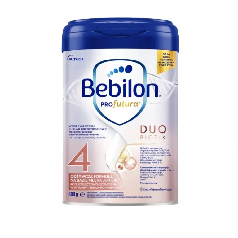 BEBILON PROFUTURA DUOBIOTIK 4 MLEKO MODYFIKOWANE PO 2. ROKU, 800G