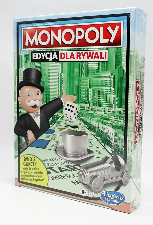 GRA PLANSZOWA MONOPOLY EDYCJA DLA RYWALI