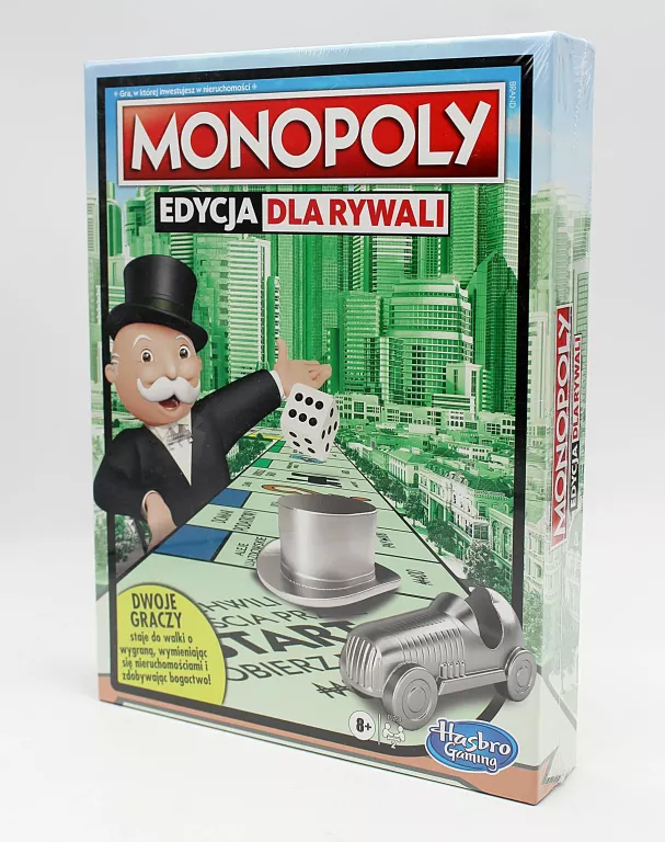 GRA PLANSZOWA MONOPOLY EDYCJA DLA RYWALI