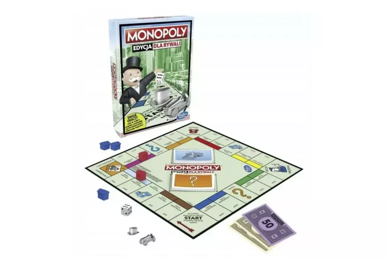 GRA PLANSZOWA MONOPOLY EDYCJA DLA RYWALI