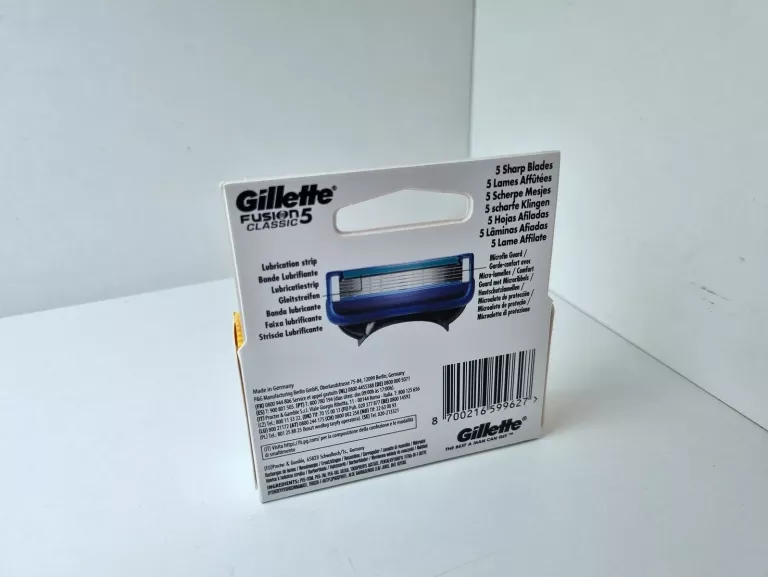 WKŁADY GILLETTE FUSION5 CLASSIC 3 SZT.