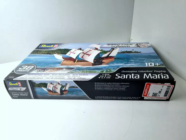 MODEL REVELL SANTA MARIA 38 ELE.