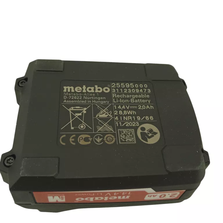 METABO AKUMULATOR 14,4 V, 2,0 AH, LI-POWER