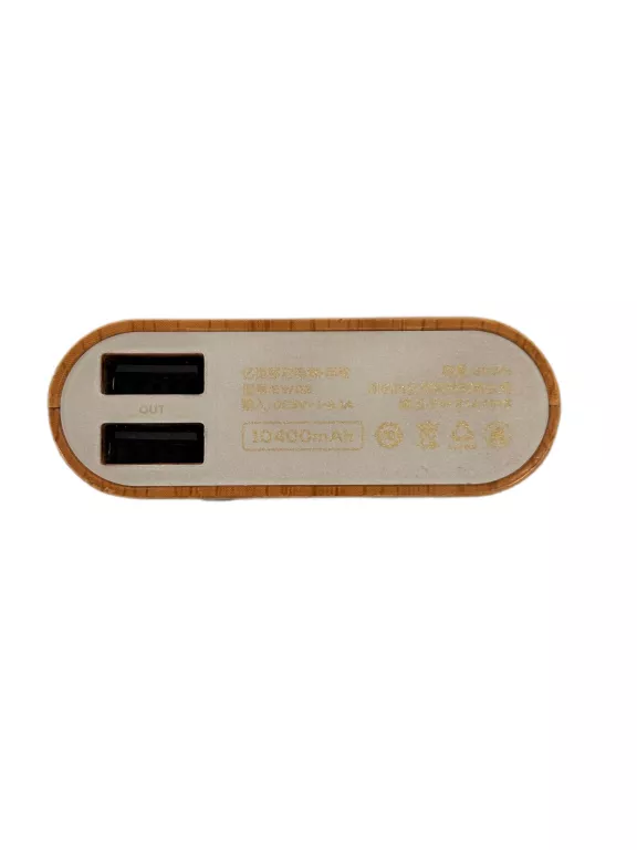 POWER BANK EMIE WOOD 10.400 MAH