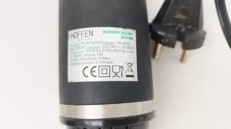 BLENDER RĘCZNY HOFFEN HB-8423 800W