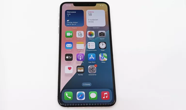 TELEFON IPHONE XS MAX 64GB SREBRNY 84%