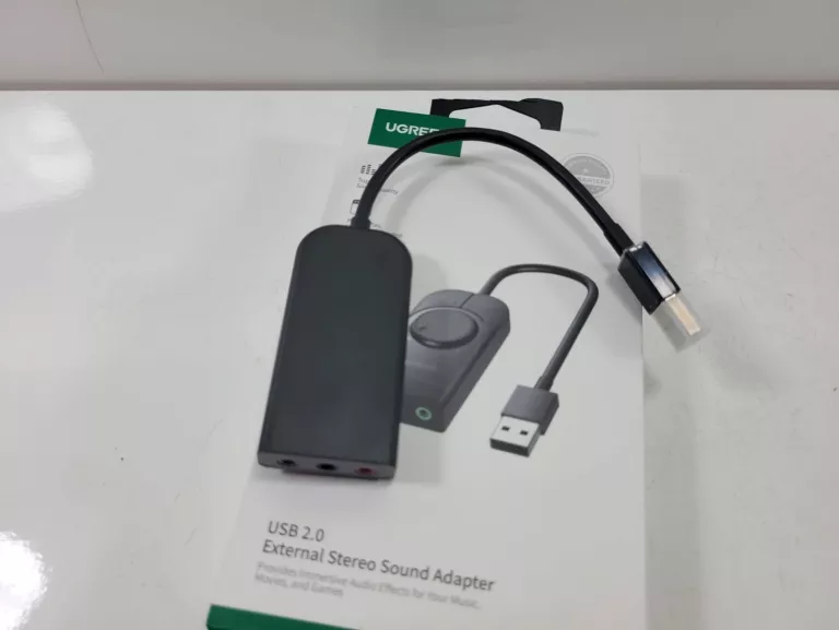 ZEWNĘTRZNA KARTA DŹWIĘKOWA USB UGREEN CM129