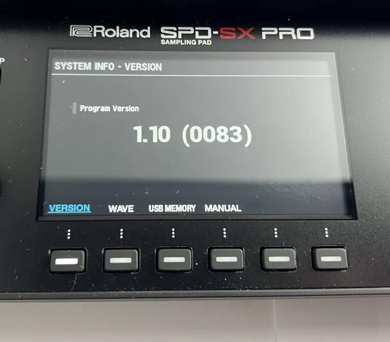 SAMPLER PERKUSYJNY ROLAND SPD-SX PRO PUDEŁKO