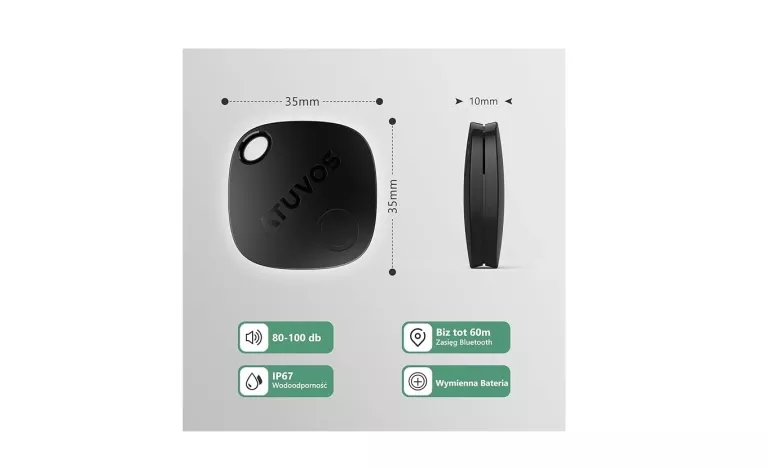 4X ATUVOS LOKALIZATOR KLUCZY PORTFELA SMART AIR TAG KOMPATYBILNY APPLE IOS