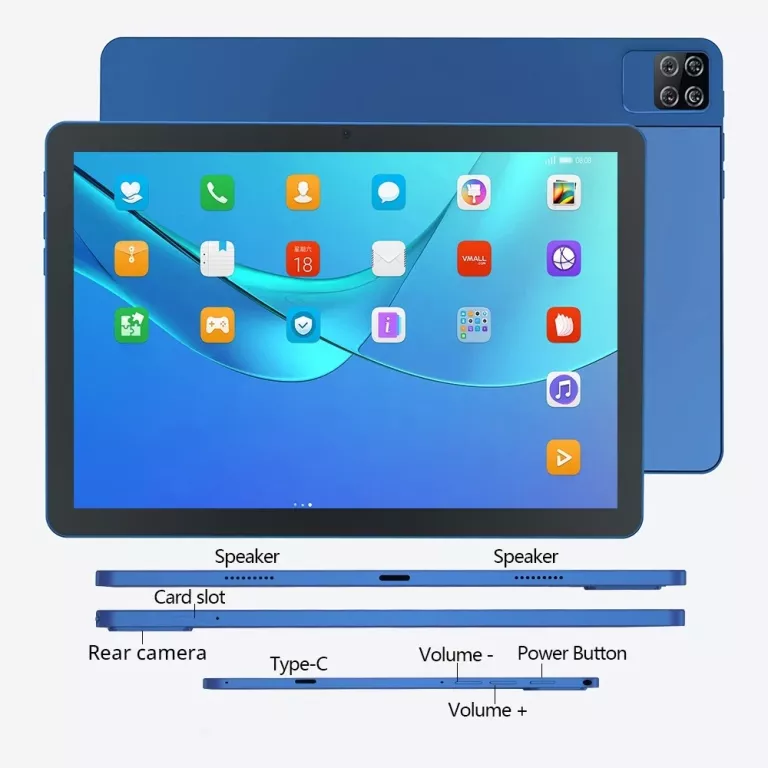 TABLET BDF P40 PRO 10,1" 4G /64 GB DUAL SIM WIFI ANDROID 12