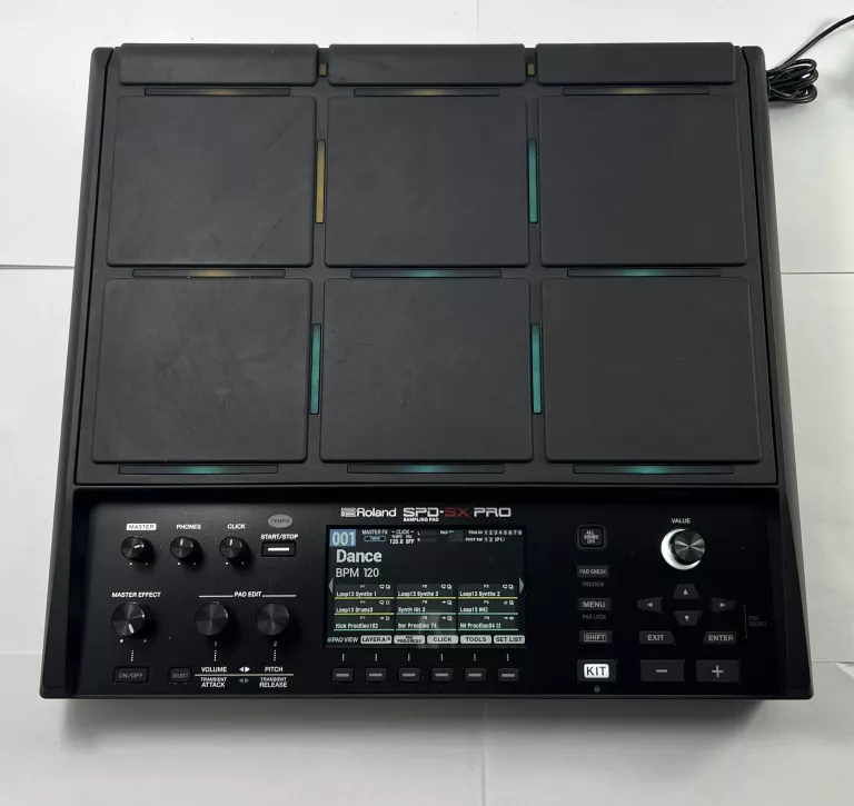 SAMPLER PERKUSYJNY ROLAND SPD-SX PRO PUDEŁKO