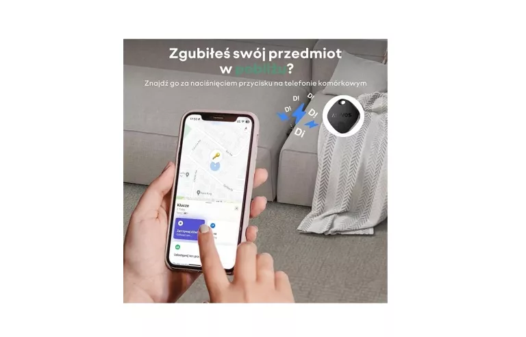 4X ATUVOS LOKALIZATOR KLUCZY PORTFELA SMART AIR TAG KOMPATYBILNY APPLE IOS