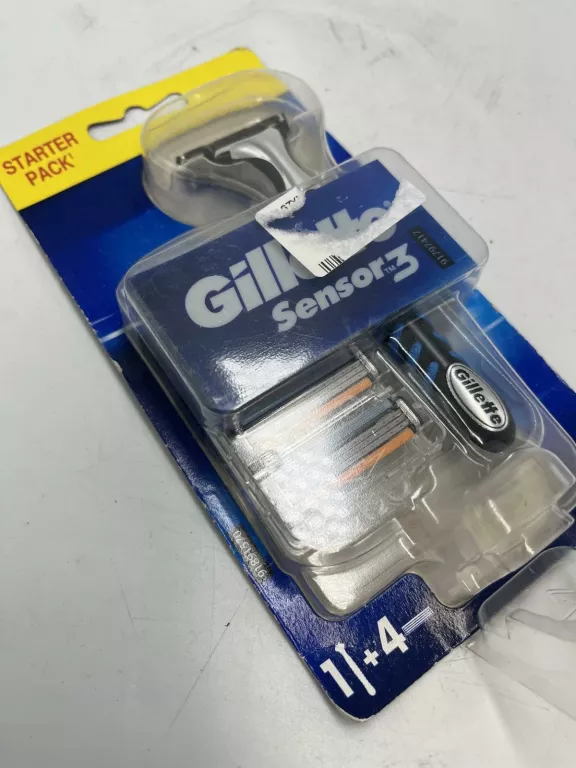 MASZYNKA DO GOLENIA GILLETTE SENSOR + 4 WKŁADY
